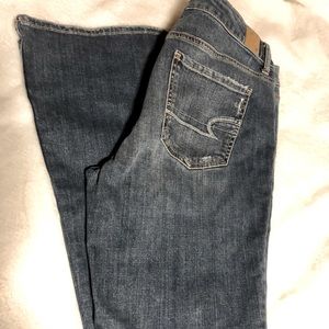 American Eagle Outfitters High Rise Flares NWOT